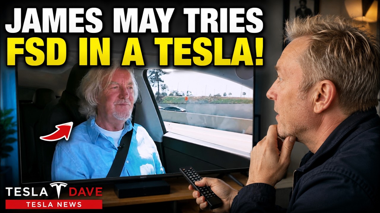 James May Shocked By Tesla Self-Driving