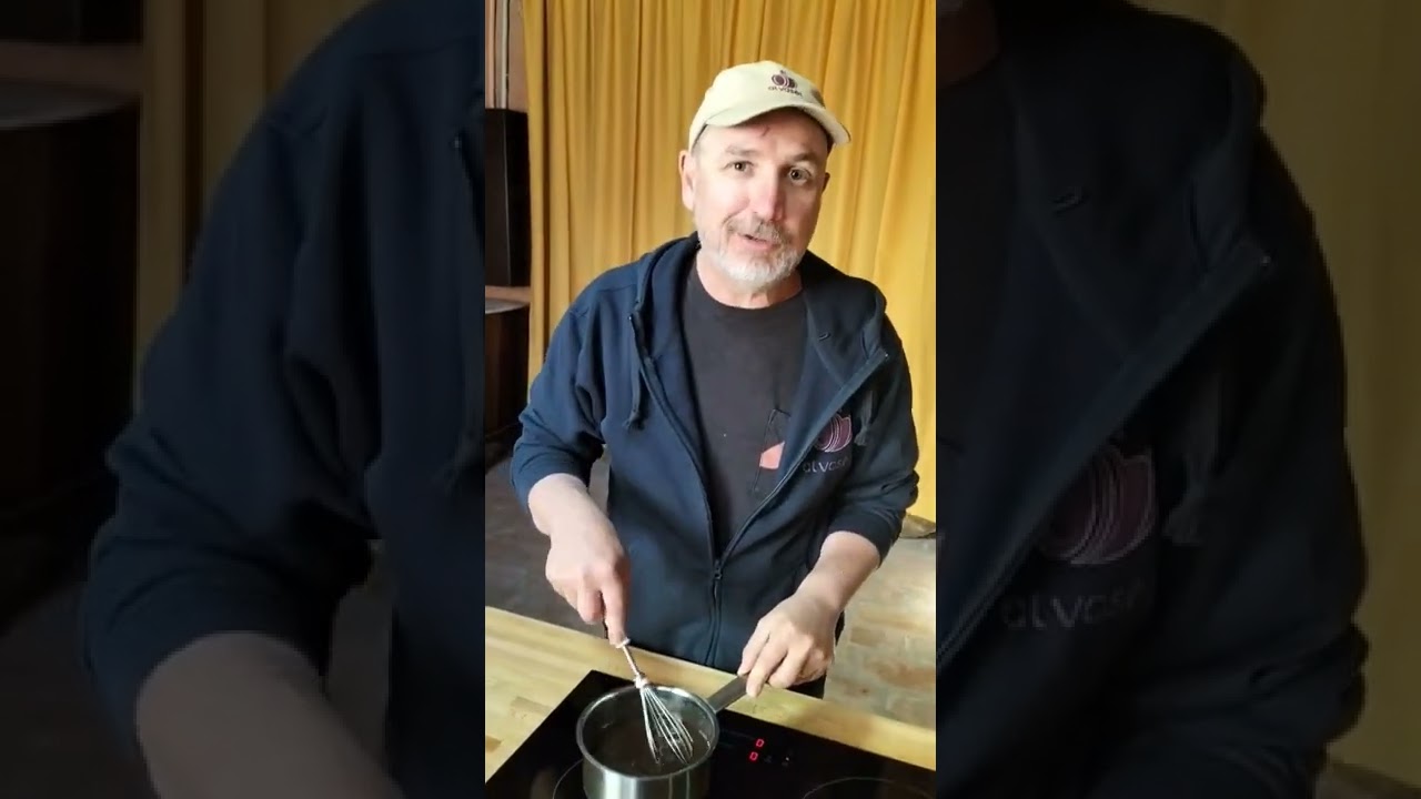 #Glassa di #aceto  #balsamico  fatta in #casa .