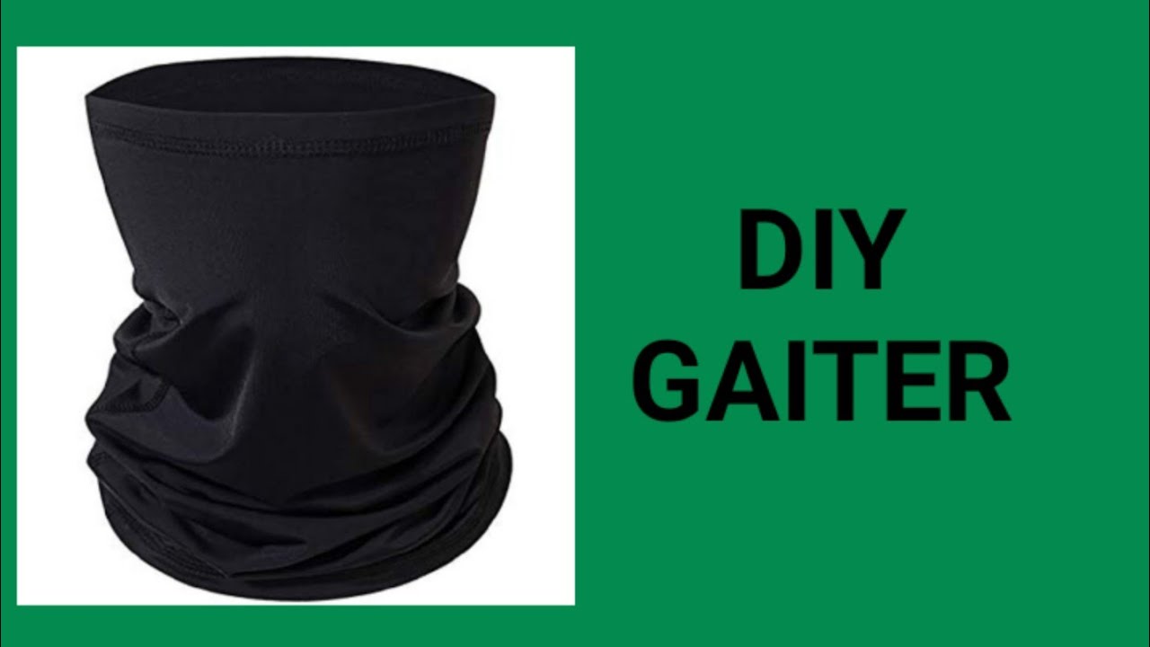Diy Neck Gaiter / Gaiter Mask /Cap