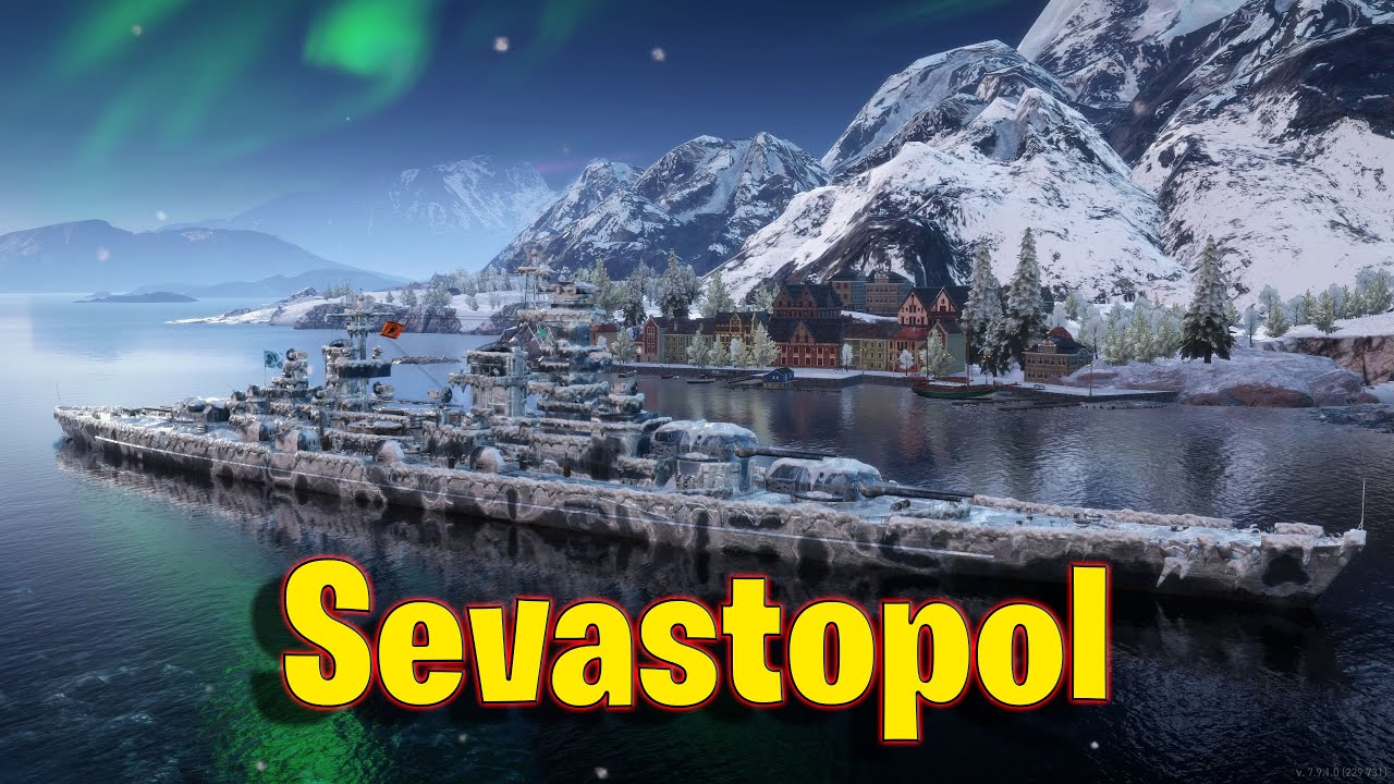 Meet The Sevastopol! Legendary Russian Cruiser in World of Warships Legends!