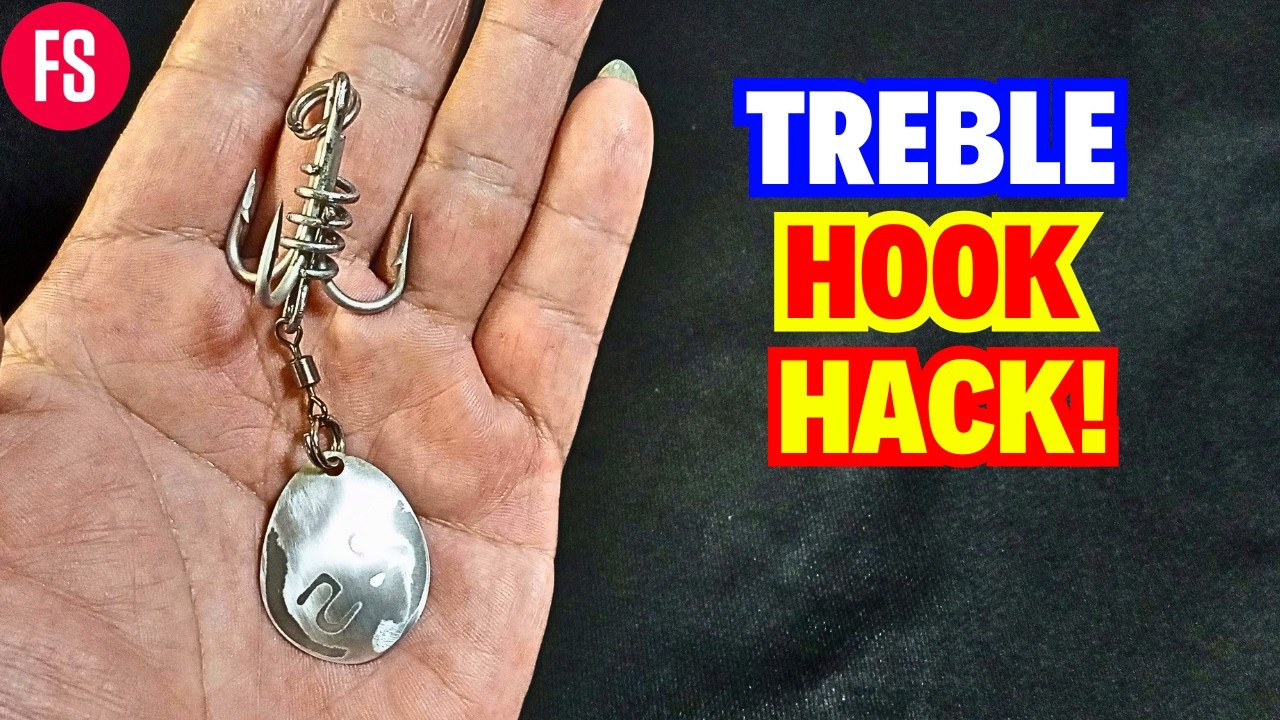 How to Make Your Own Blade for Treble Hooks | Fishing Tips & Tricks
