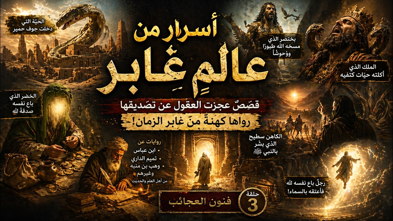 أسرار من عالمٍ غابر&hellip; قصصٌ عجزت العقول عن تصديقها رواها كهنةٌ من غابر الزمان! | فنون العجائب (حلقة 3)