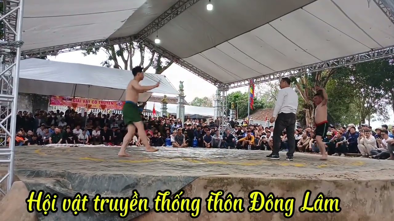 Hội vật truyền thống thôn Đông Lâm, xã Xuân Cẩm ngày 07/01 năm Bính Ngọ. Phần 1