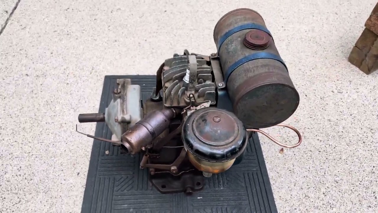 Clinton model B-761 running.