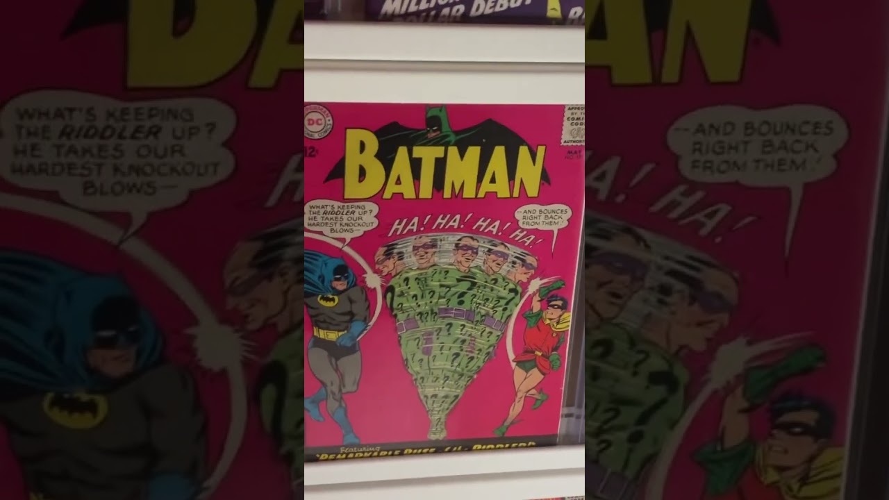 DC Silver Age Comics Wall Display