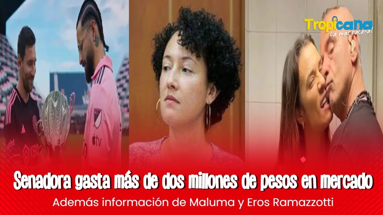 Senadora Isabel Zuleta gasta 2.5 millones de pesos en mercado.