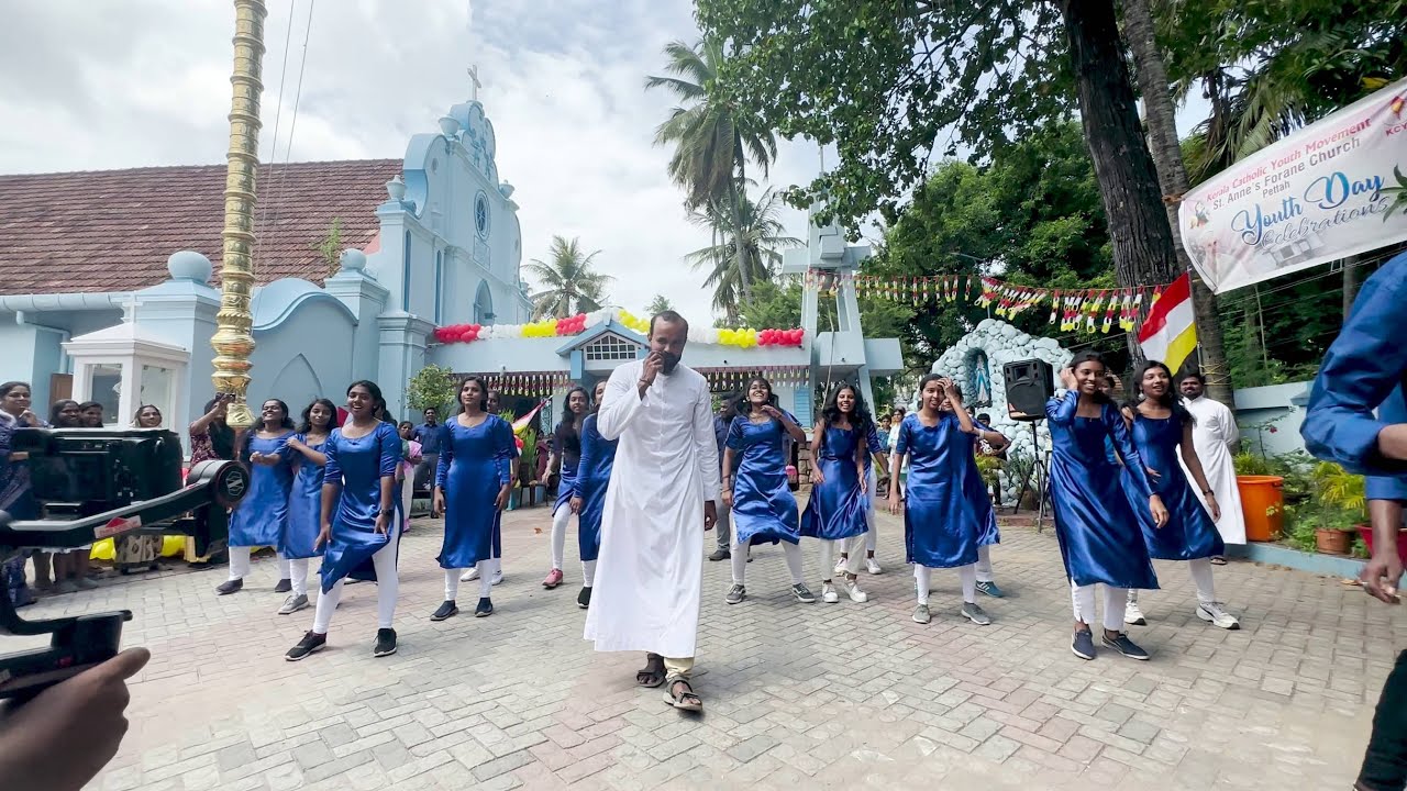 KCYM Youth Day 2023 | Flashmob | St Anne's Forane Church Pettah | 4K