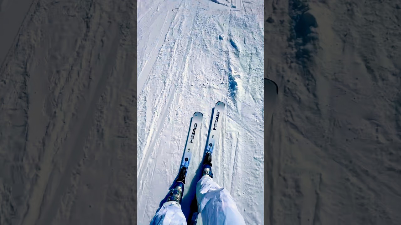 EPIC SKI RUN ⛷️ WITH BREATHTAKING VIEWS OF EIGER & M&Ouml;NCH 🏔️ | SWISS ALPS WINTER MAGIC#skiing#shotrs
