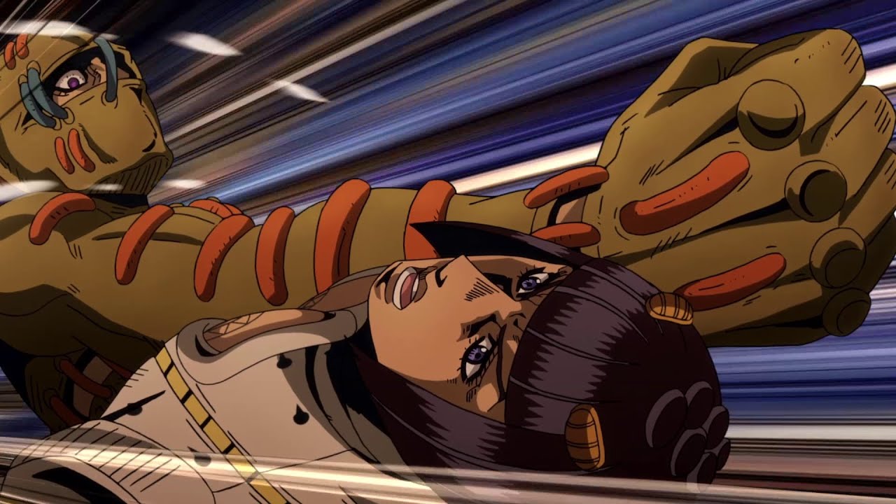 JJBA Golden Wind - Oasis -  Animation Highlights.