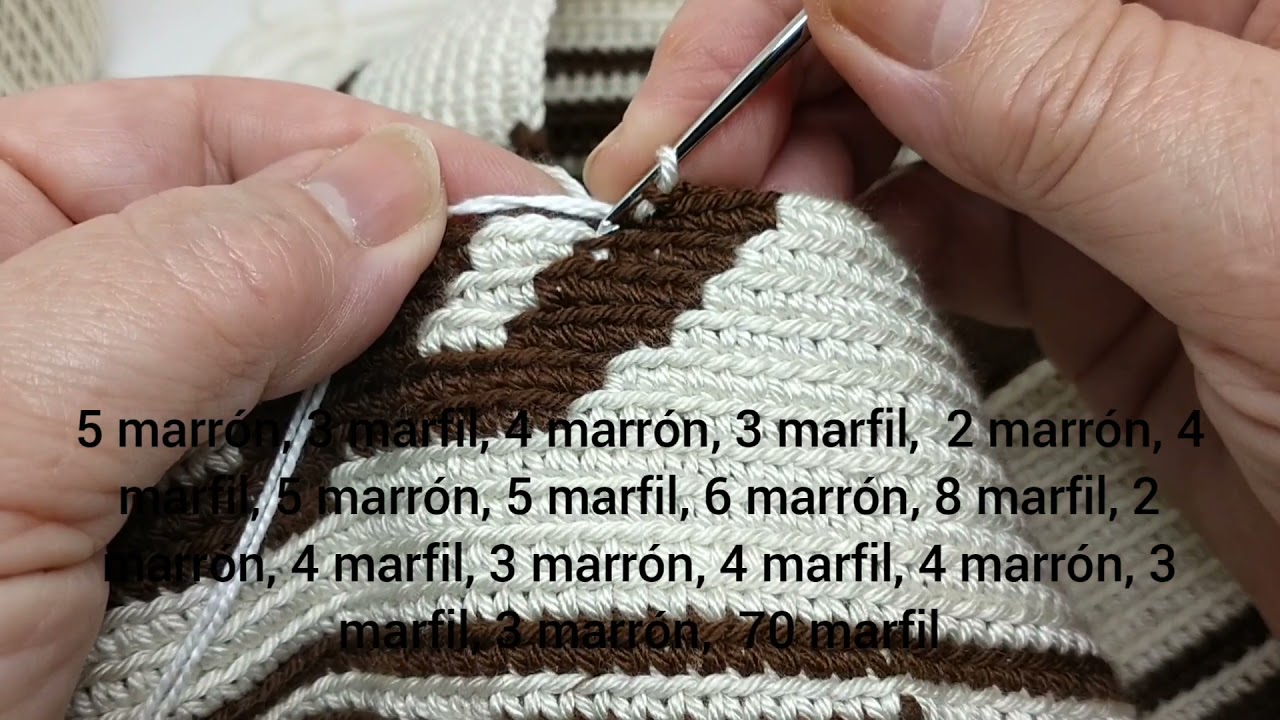 Tutorial mochila wayuu sombrero vueltiao, VIDEO 5  (técnica wayuu)