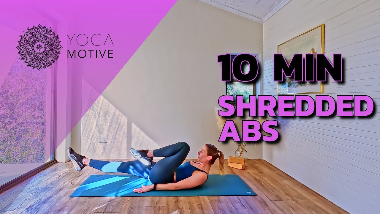 10min Shredded Abs Workout | Intense Core Workout (No Equipment)