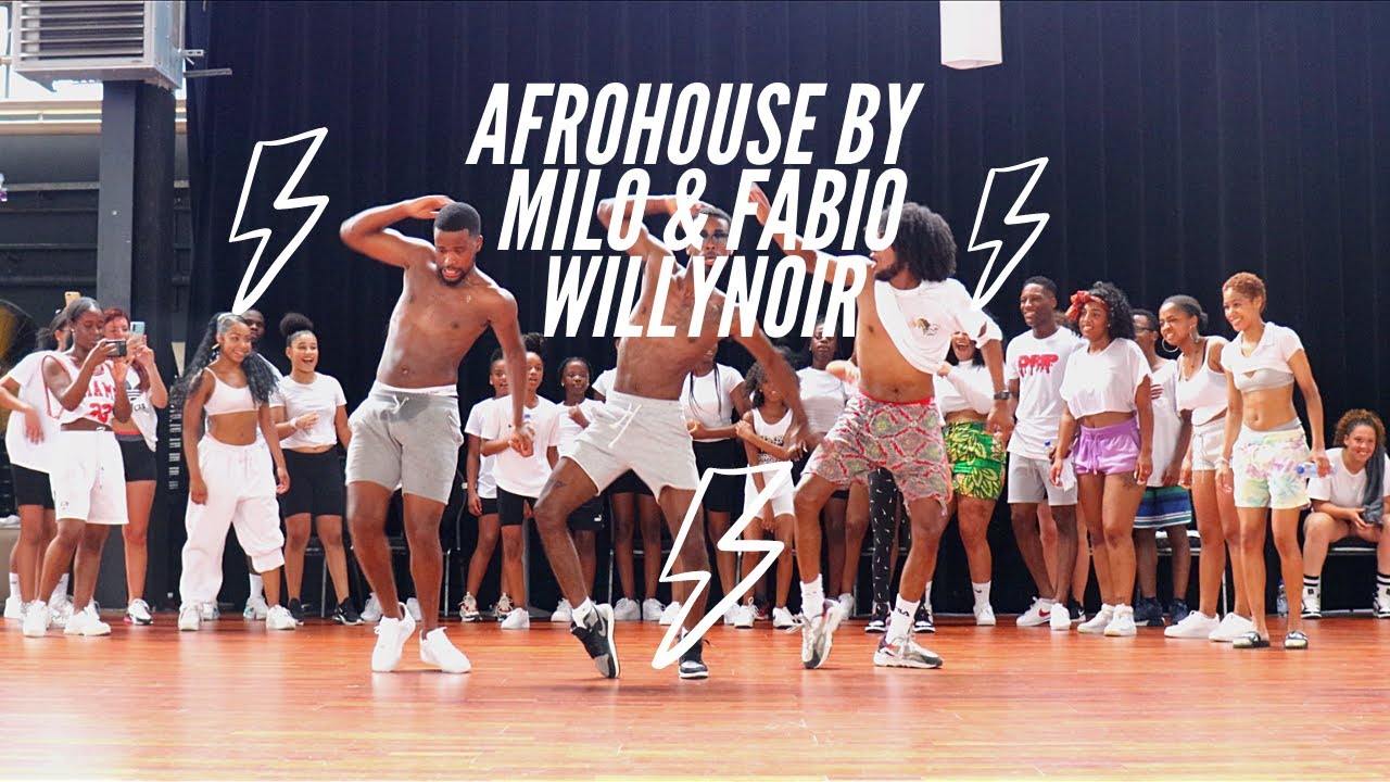 AfroHouse Dance Workshop By Milo & Fabio X WillyNoir | AMSTERDAM