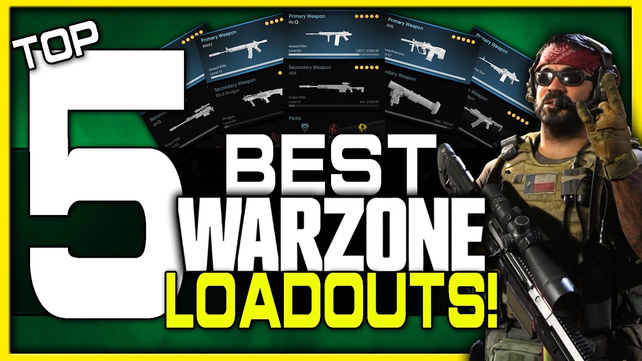 My Top 5 Best Warzone Loadouts! (Modern Warfare Battle Royale)