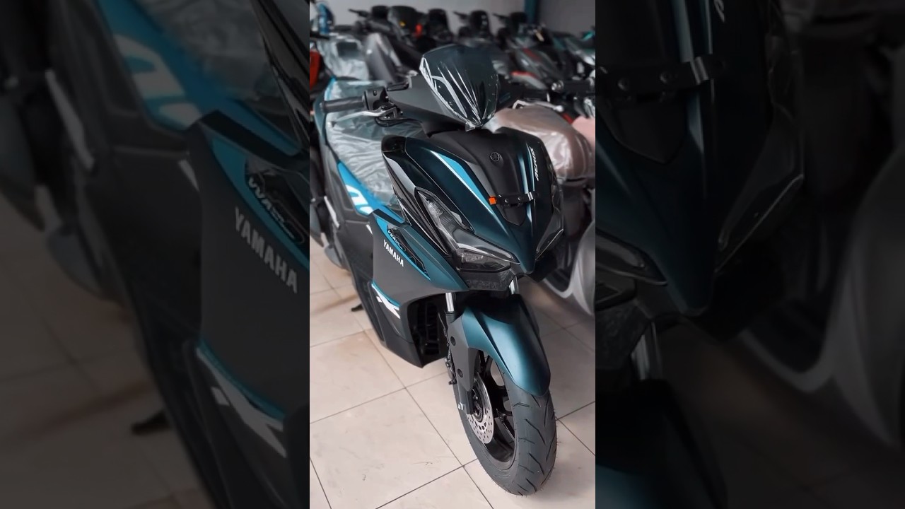 ALL NEW 2025 YAMAHA AEROX 155 ALPHA TURBO #2025 #aerox155 #aeroxturbo #yamahaaerox #yamaha