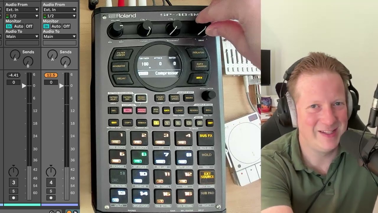 SP404 mk2 - Can We Figure Out Compression Ratios?