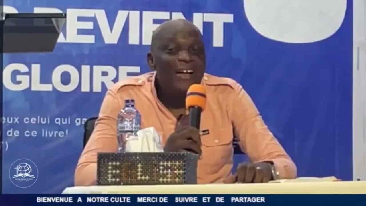Culte d’étude biblique Thème : Le cœur d’un serviteur de Dieu 4 Orateur : Révérend Alexis Tshimanga