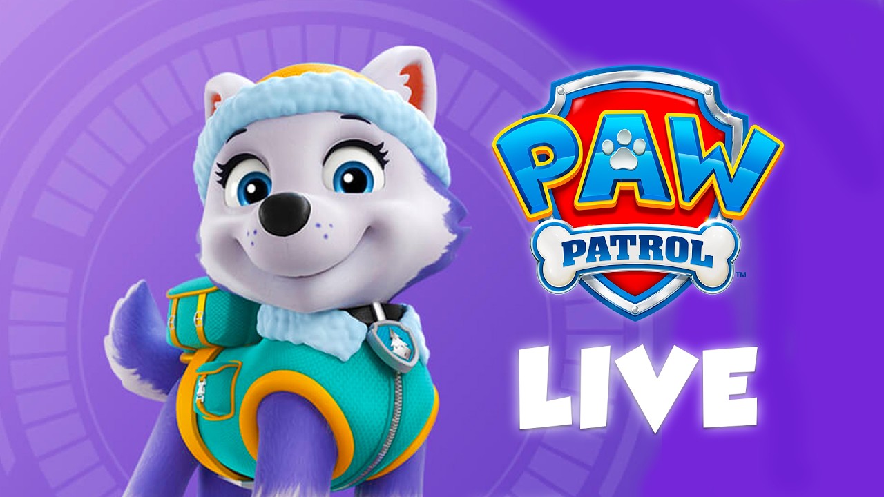🔴 LIVE! ❄️ Everest to the Rescue! 🧊 PAW Patrol Official