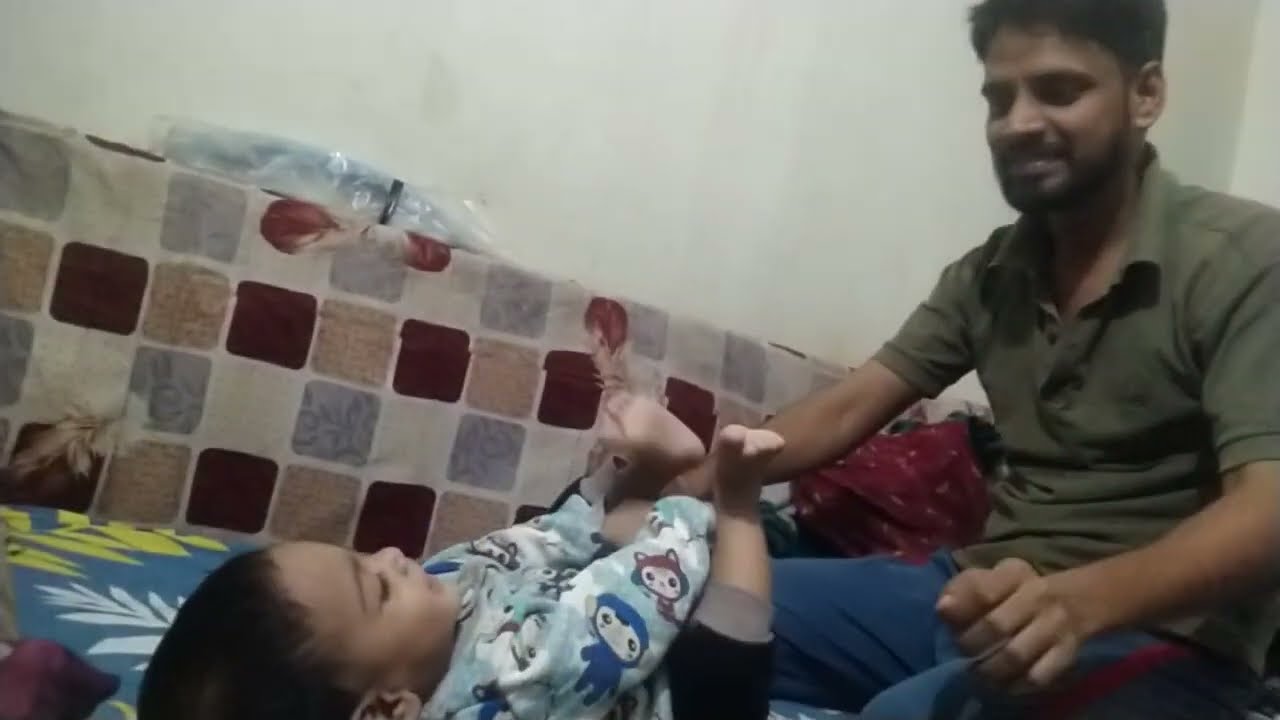 Baby Ka Masti/Play Time | Baby Played With Papa