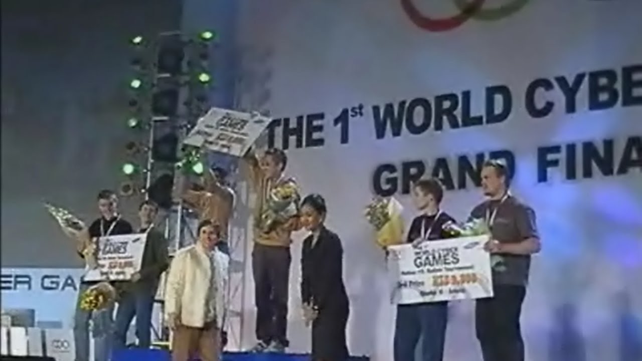 World Cyber Games 2001 - Первый чемпионат мира по компьютерным играм. (c) GreenJek