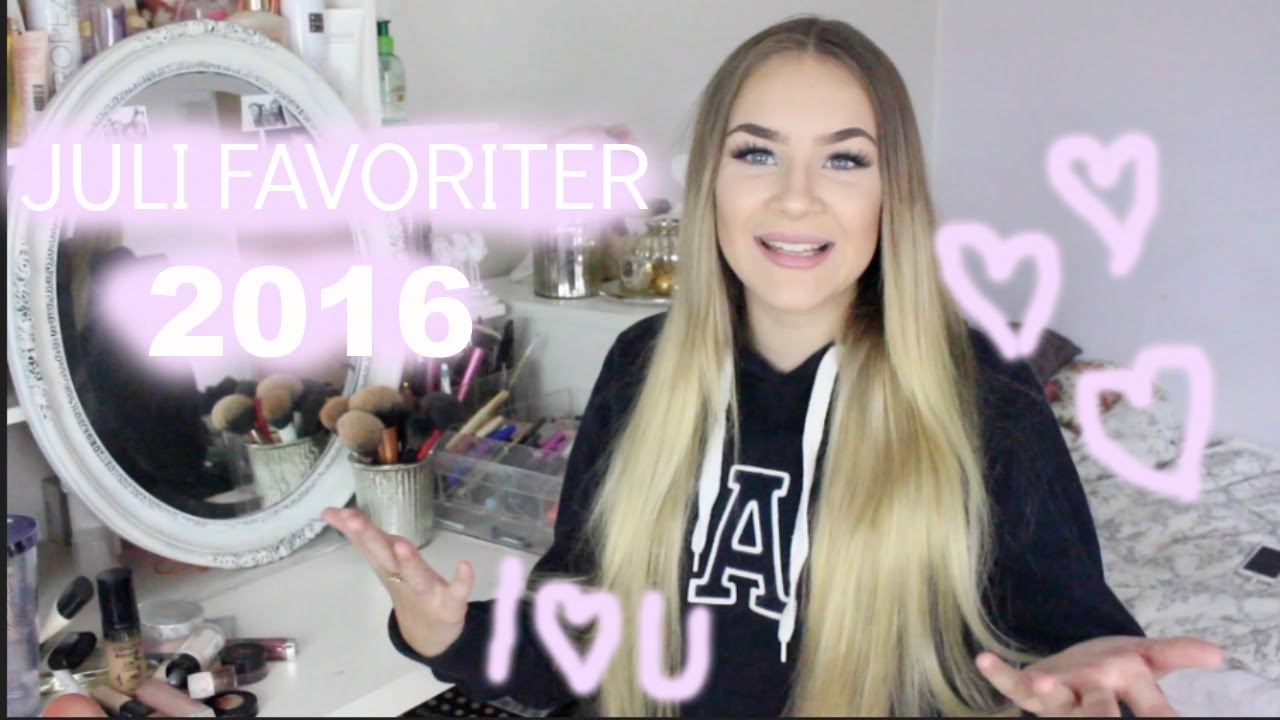 ♡Juli favoriter 2016♡