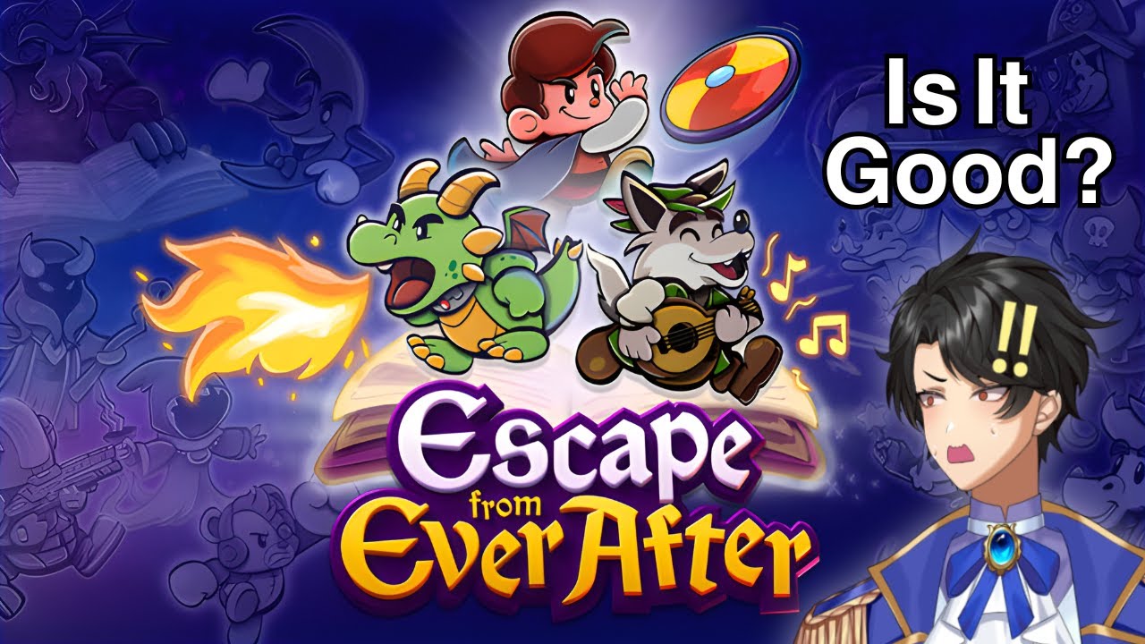 Trying out this new Paper Mario inspired game [Escape From Ever After]