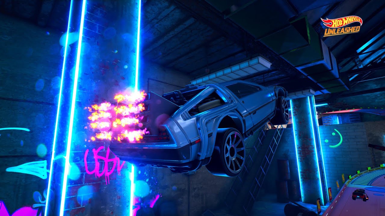 The DeLorean is HERE!! Hot Wheels Unleashed PS5
