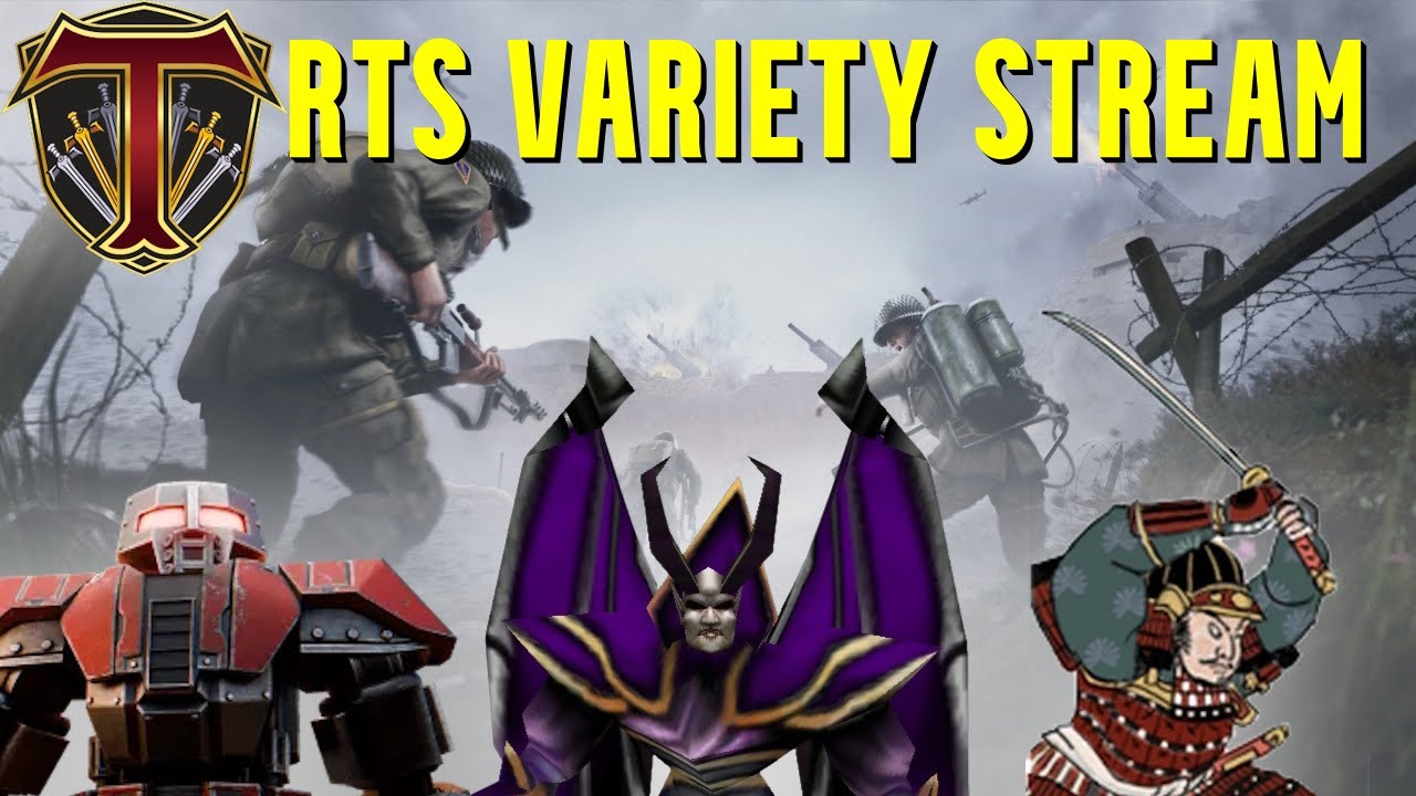 Real-Time Strategy Variety Stream | Warcraft 3, Beyond All Reason, COH3, AOE4 & More!