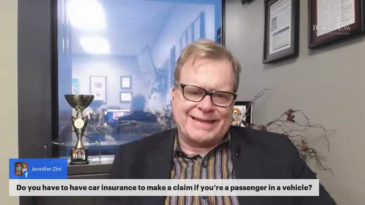 Passenger in A Car Accident - Do You Need Insurance to Make A Claim?