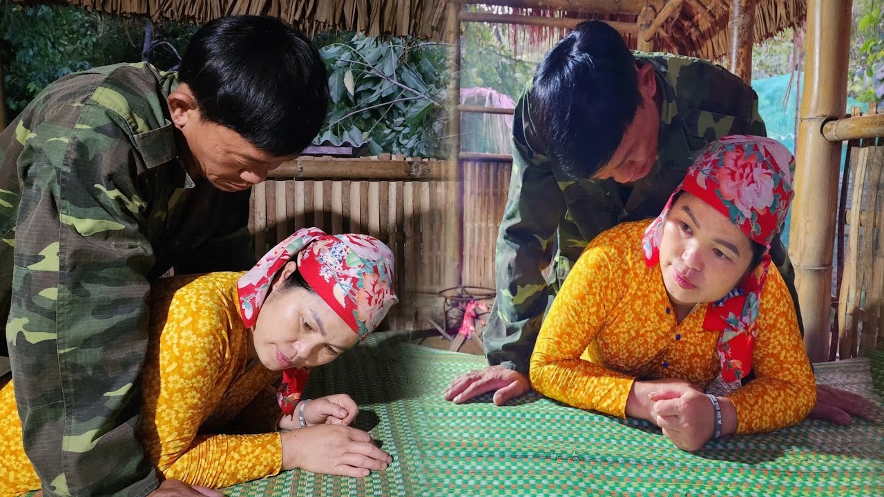 Making a trellis of bitter melon - Harvesting squash to sell - Sweet meals and love flowers