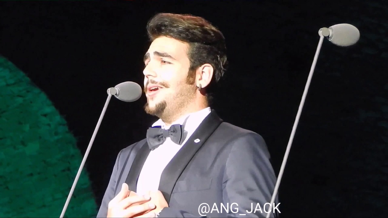 Ignazio Boschetto Il Volo - Una furtiva lágrima (Taormina 04.06.2017)