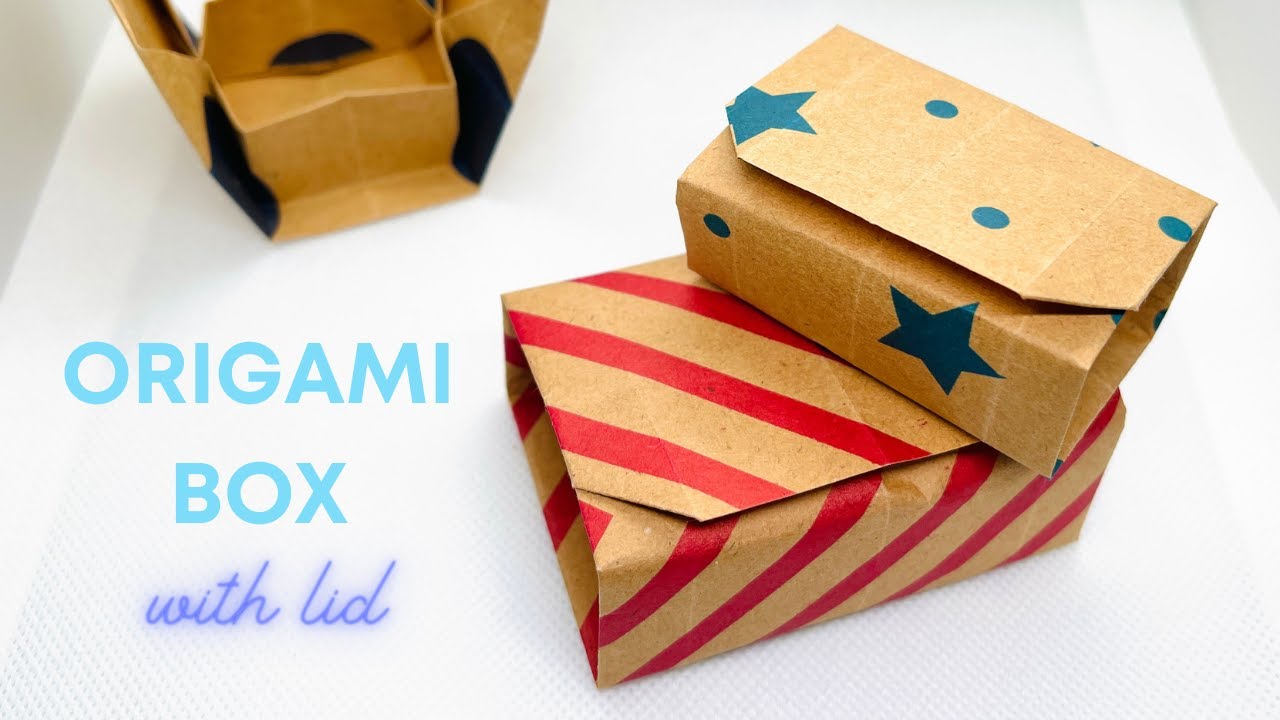 Origami Box With Lid