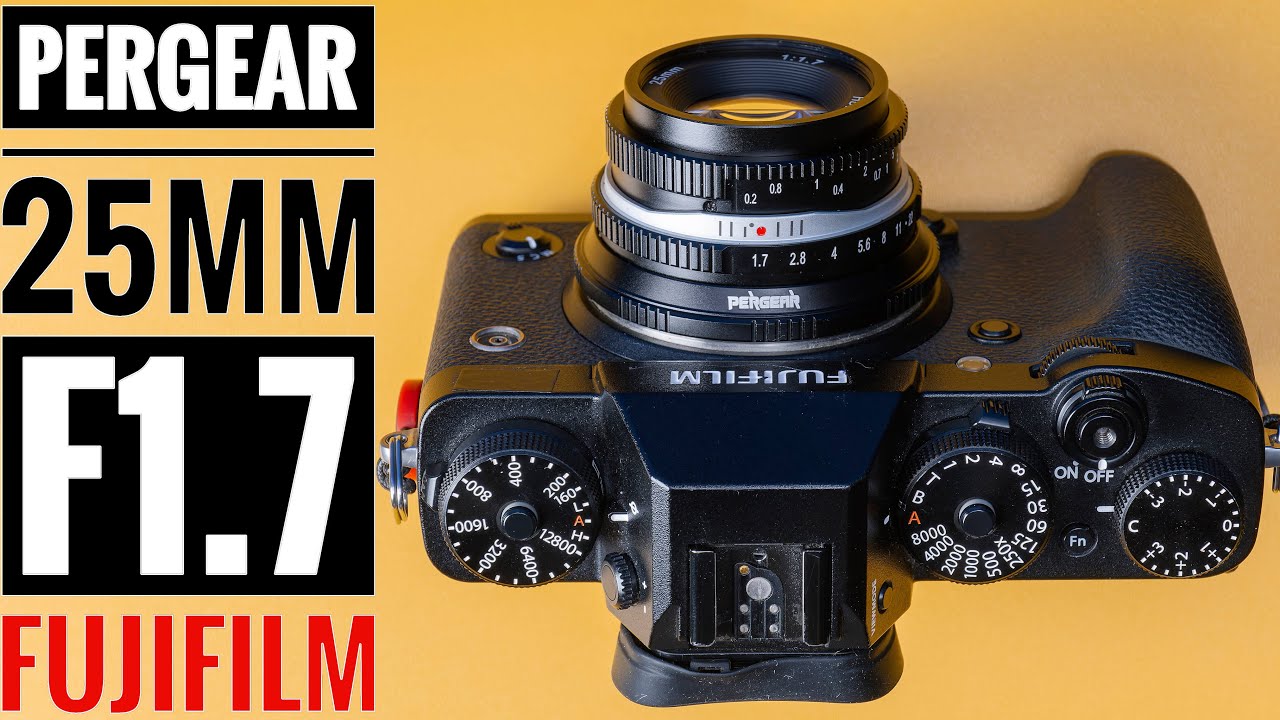Pergear 25mm F1.7 Fujifilm X Mount