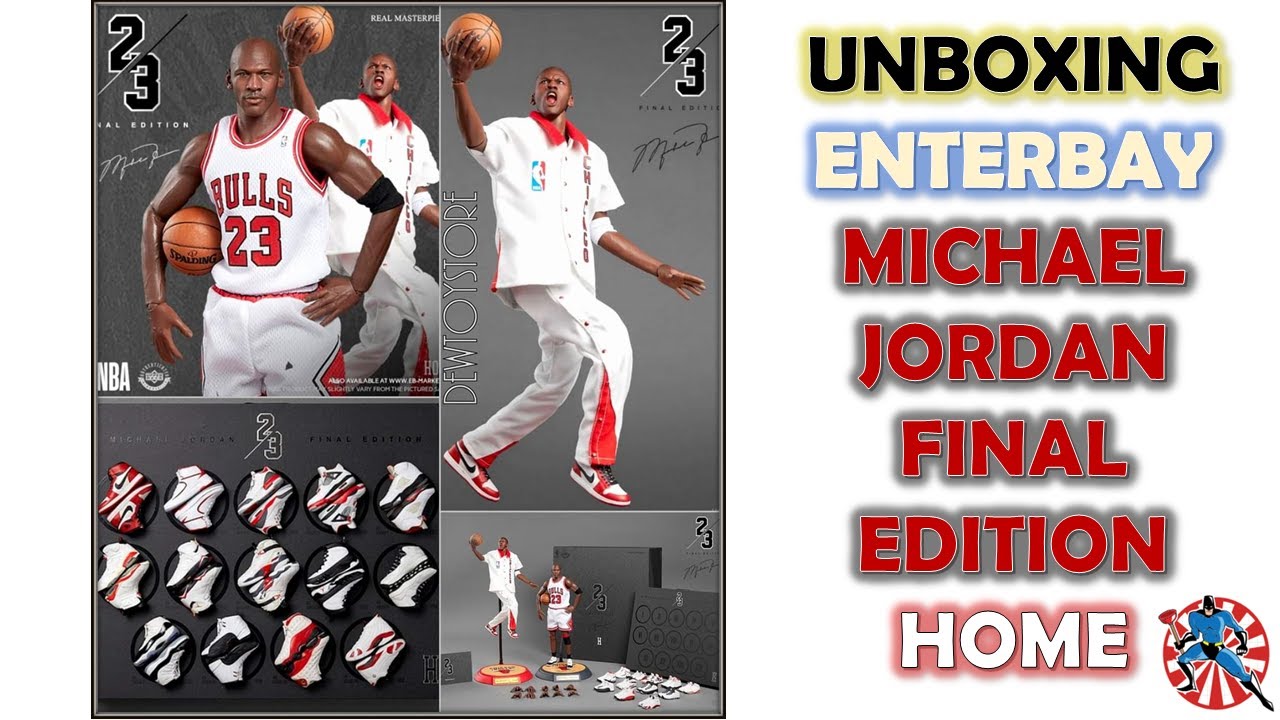 🏀 UNBOXING Michael Jordan Final Edition Home ENTERBAY 1/6 Scale