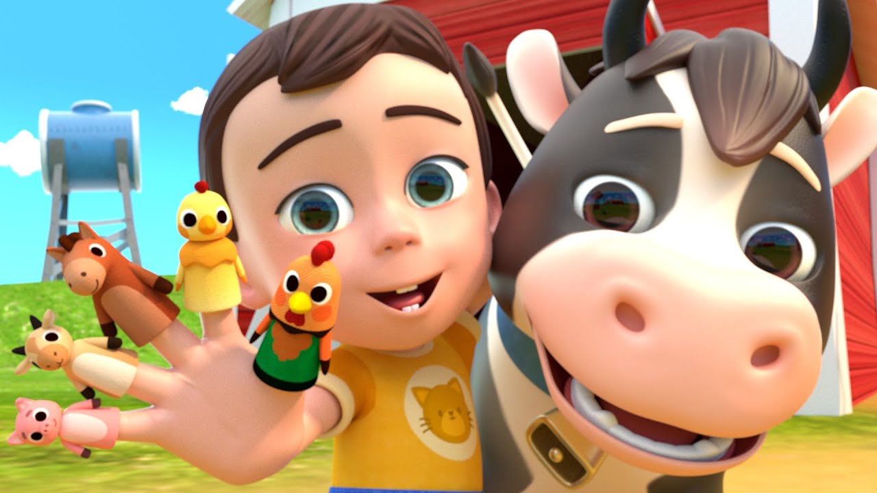 Finger Family with Farm Animals + MORE Lalafun Nursery Rhymes & Kids Songs