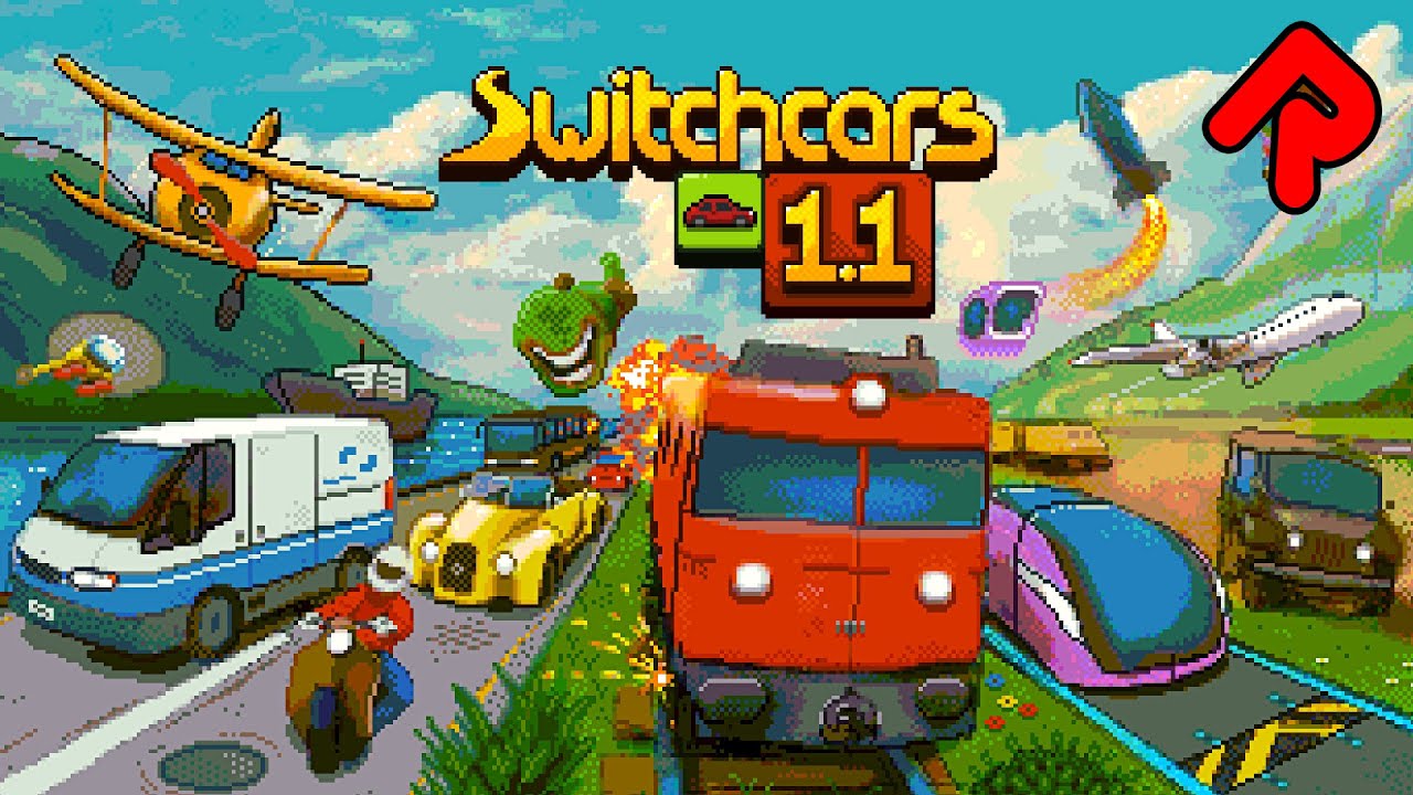 SWITCHCARS gameplay: Roguelite Vehicle-Swapping Chase Through Time! (PC full release v1.1)