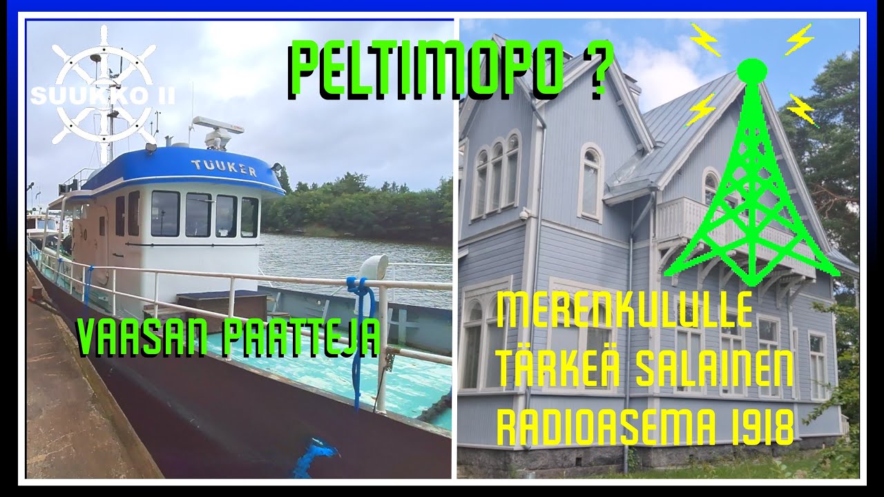 212. Peltimopot ja salainen radioasema Vaasassa