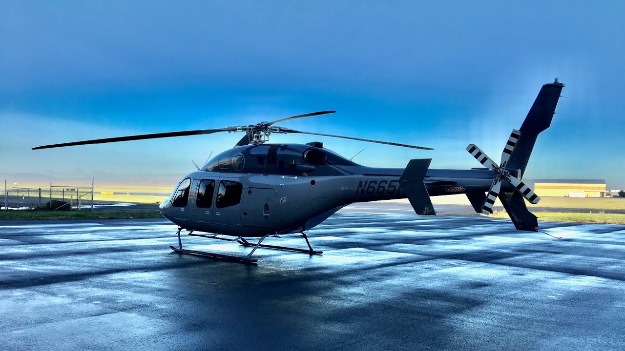 Полёт Bell 429 на техническое обслуживание | KAPC - O41