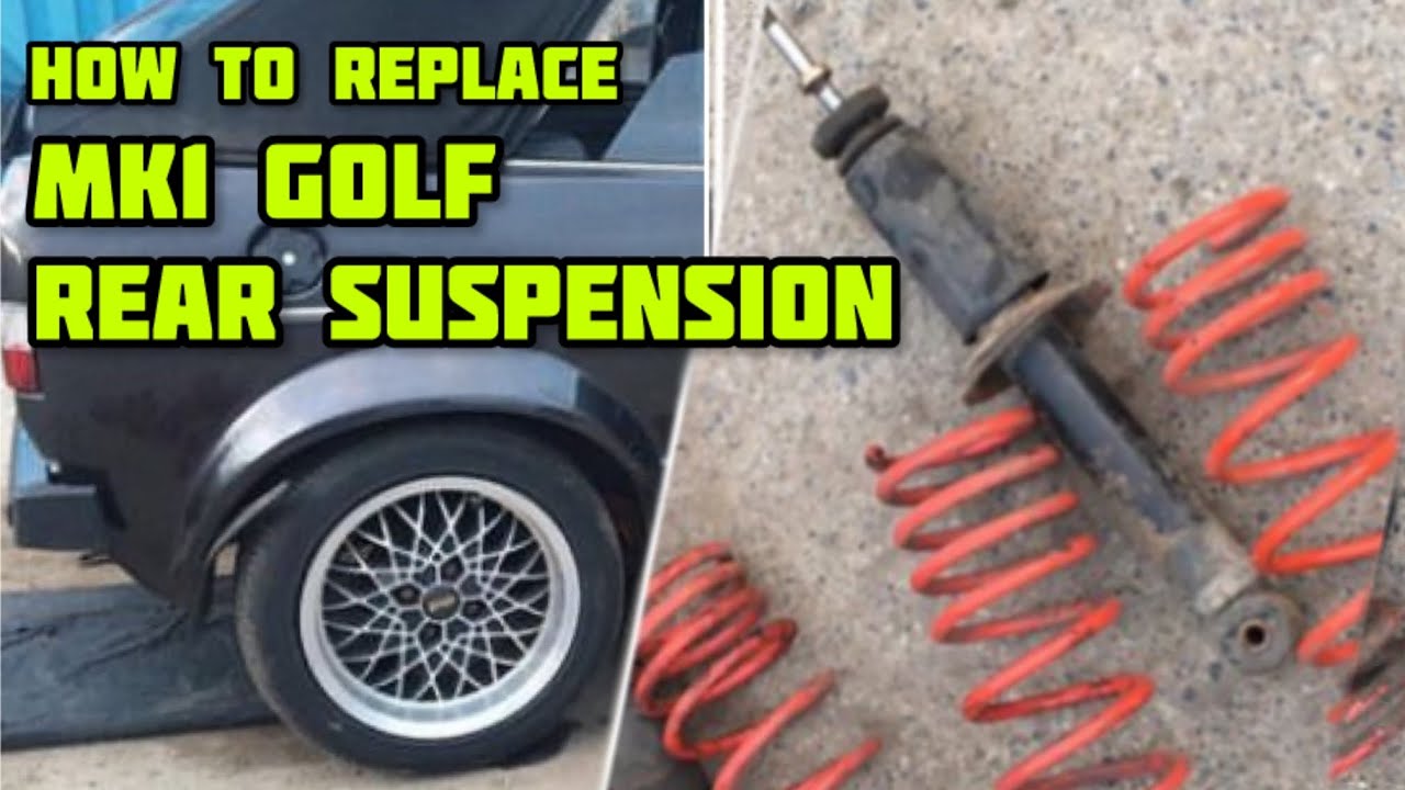 Mk1 Golf - Rear suspension
