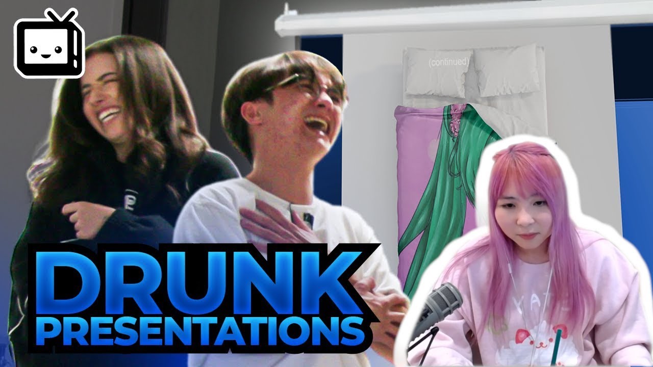 Yvonnie Reacts to Offline TV Drunk Presentation Night ft. Poki, Myth ...