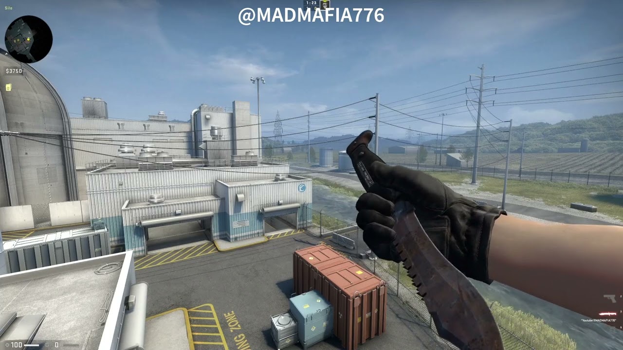 ★ Bowie Knife | Rust Coat -- Exterior: Battle-Scarred