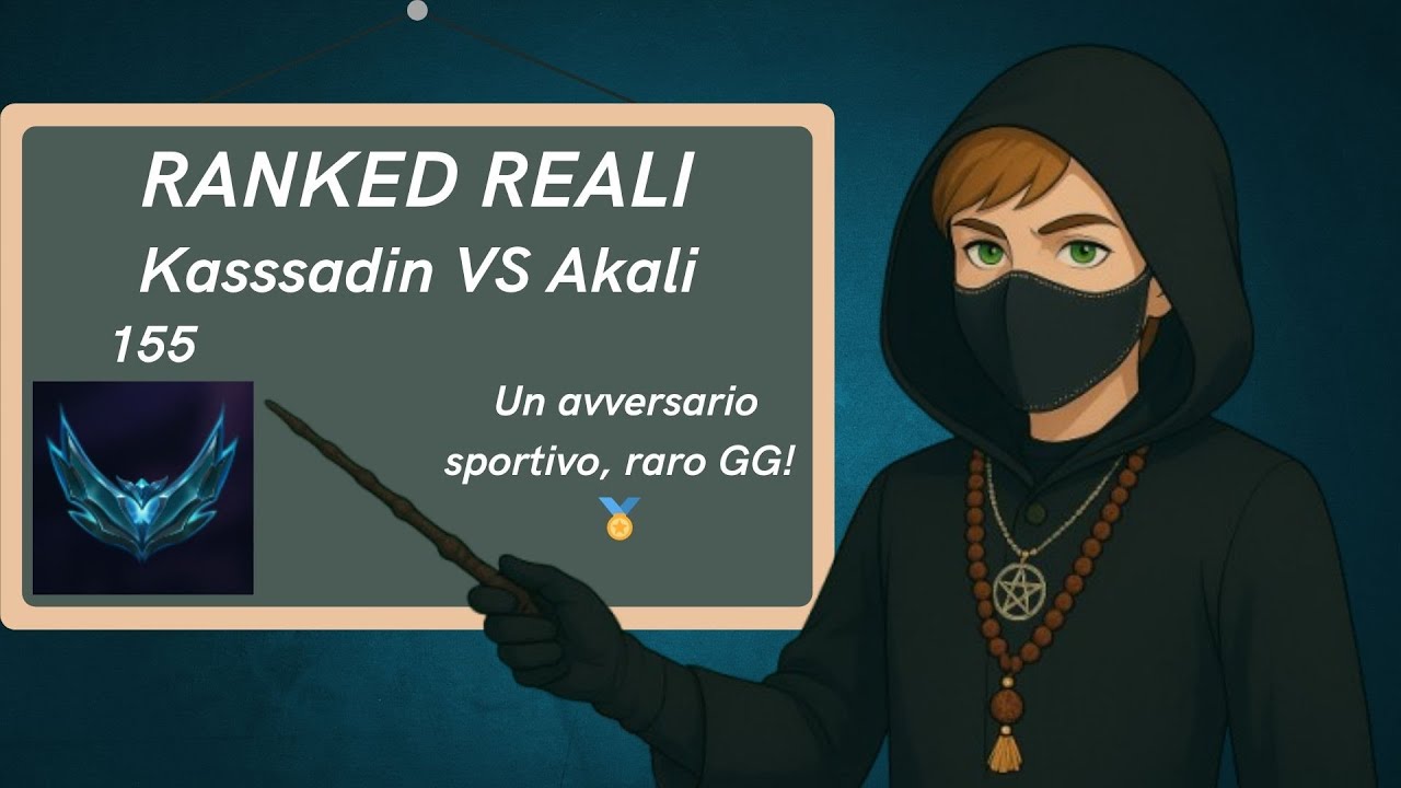 Kassadin Mid VS Akali - Ranked reali - Platino (Parte 155)