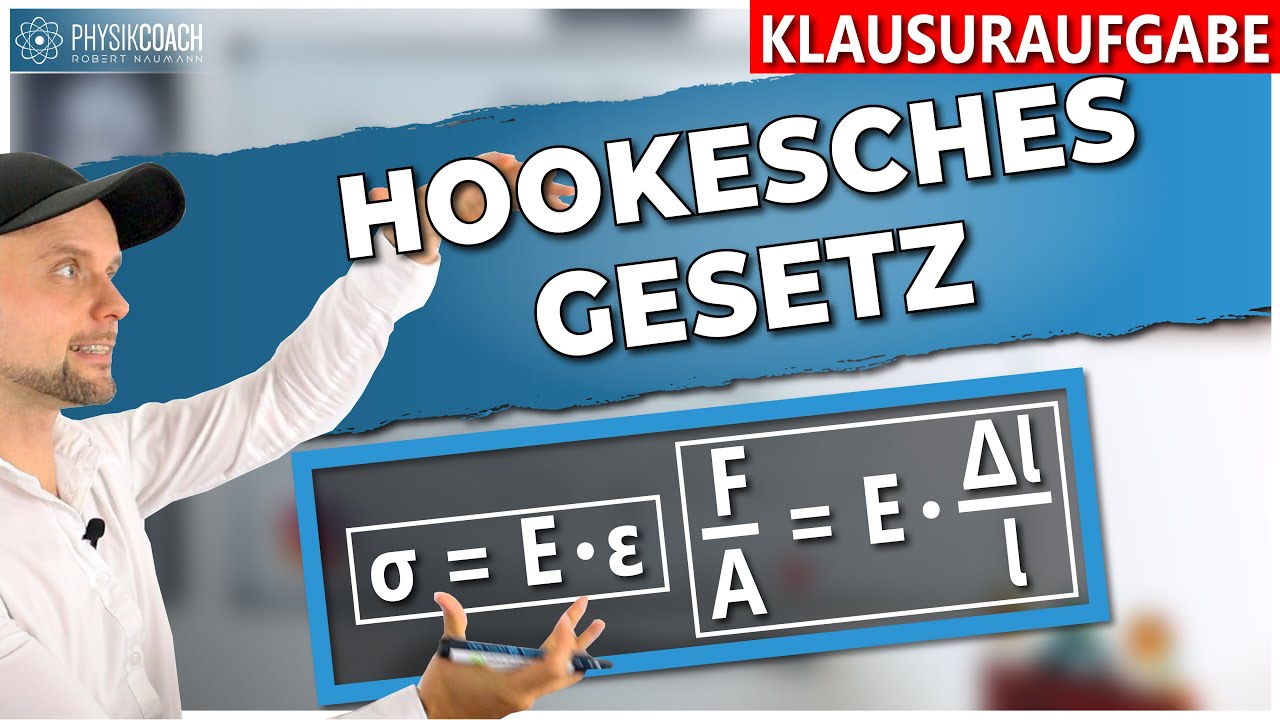 Hookesches Gesetz - Elastizitätsmodul (Übungsaufgabe)