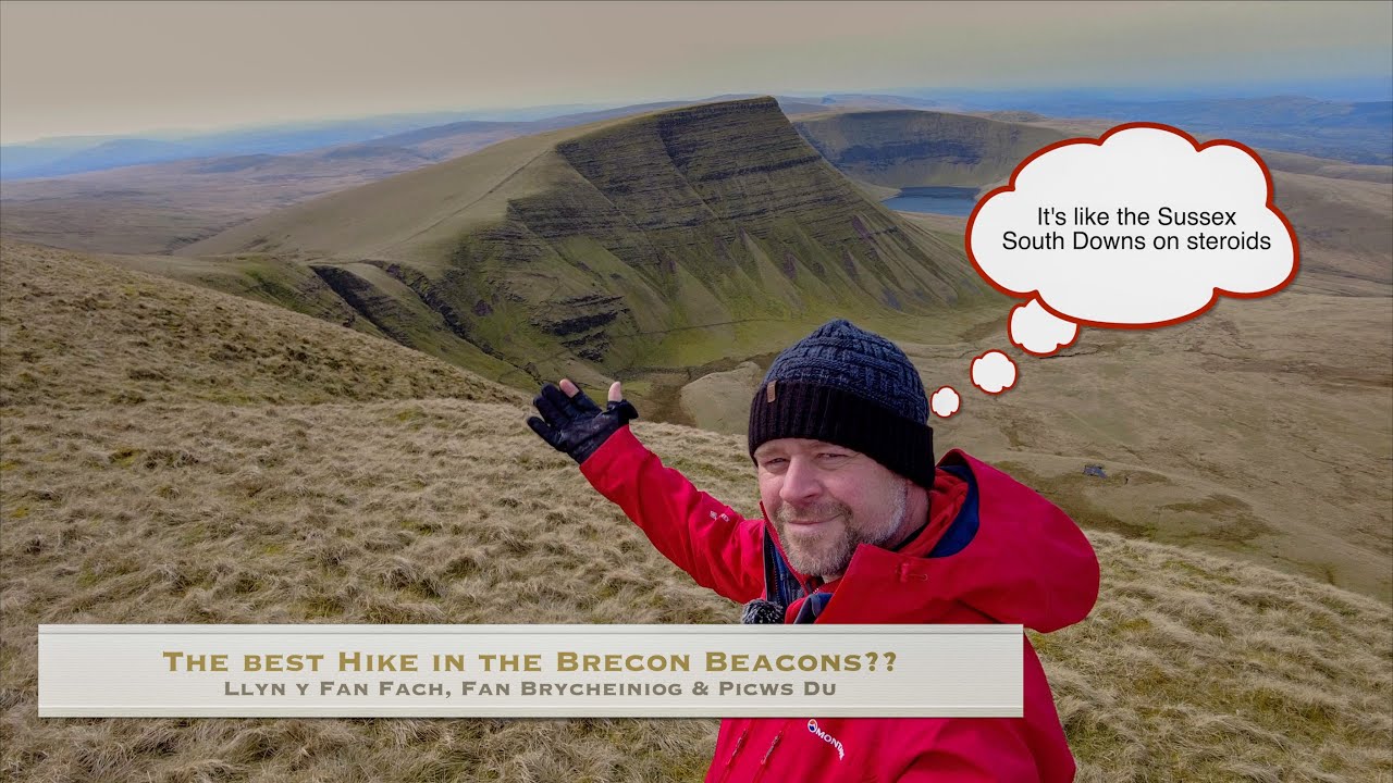 Solo Hiking to Llyn y Fan Fach via Fan Brycheiniog and Picws Du.  The best Hike in Brecon Beacons ?