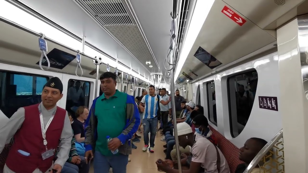 A short tour of DOHA METRO Redline Al Wakra to DECC, a project I was involved with & helped to build