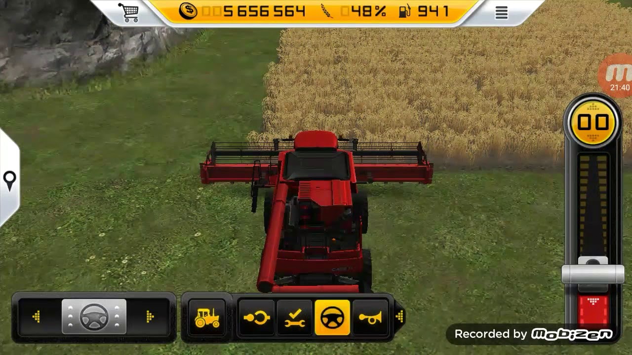 Timelapse FS 14 getting ready to harvest some corn