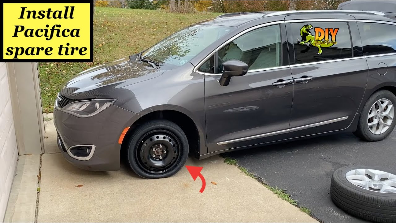 Install Chrysler Pacifica spare tire - DIY