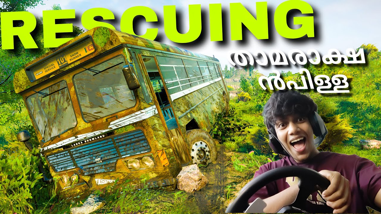 I FOUND A BROKEN BUS IN THE FOREST! (RECOVERY MISSION)|MALAYALAM GAMEPLAY|