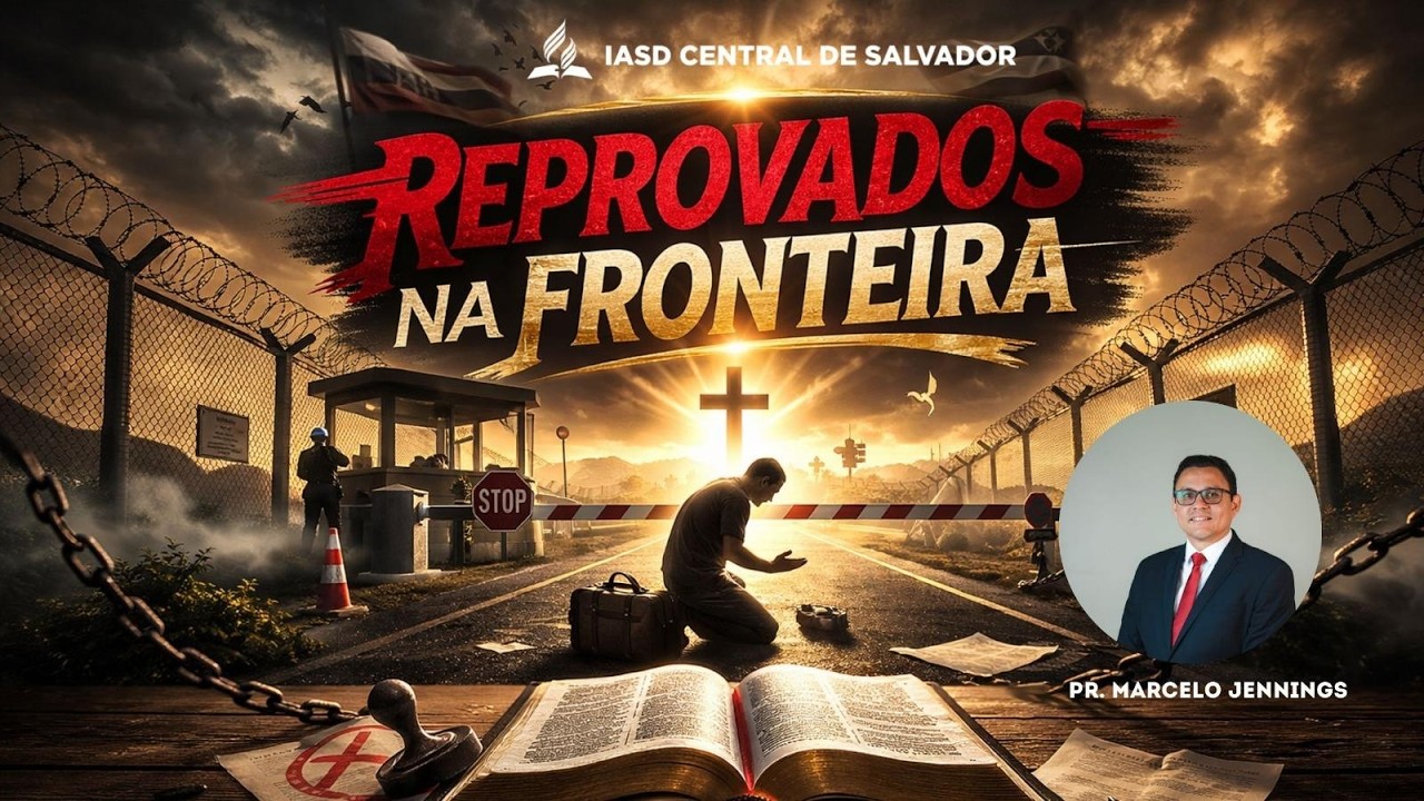 REPROVADOS NA FRONTEIRA | Pr. Marcelo Jennings | 17/03/2026