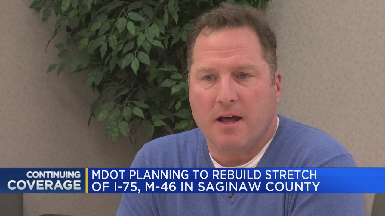MDOT planning to rebuild stretch of I-75, M-46 in Saginaw County