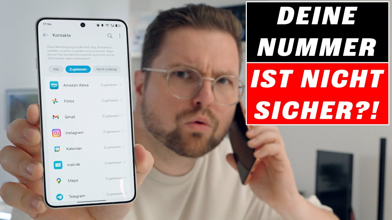 Dein Handy gibt deine Nummer weiter? SOFORT ÄNDERN! Schutz vor Spam & unerwünschten Anrufen